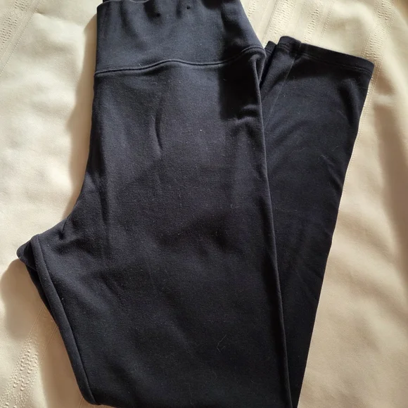 Black High-Waisted Leggings Vera Wang Xl - Picture 2 of 4